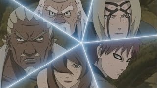 NarutoMadara vs Five Kages [upl. by Melc804]