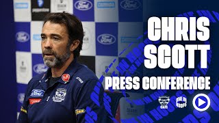 Chris Scott Press Conference  Prelim Final [upl. by Hawkins389]