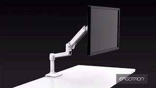 Ergotron LX Desk Monitor Arm [upl. by Ahsienauq]