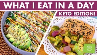 What I Eat in a Day KETO and Intermittent Fasting  ANNOUNCEMENT [upl. by Alex]