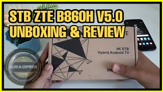 STB ZTE B860H v50 Unboxing amp Review [upl. by Sidran344]