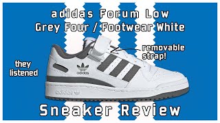 adidas Forum Low Grey Four Review [upl. by Arbuckle]