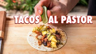 Mexican Street Tacos Tacos Al Pastor [upl. by Nerreg]