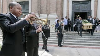 Dolores Marsalis jazz funeral procession [upl. by Drandell]