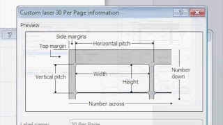 How To Make Custom Label Templates In Microsoft Word [upl. by Chandal]