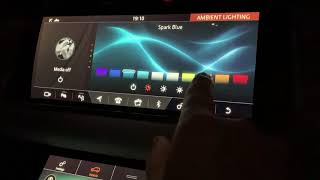 The new Range Rover Evoque ambient lighting demo video [upl. by Anjanette448]