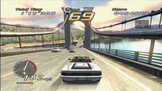 Classic Game Room  OUTRUN 2 for Xbox review [upl. by Loram315]