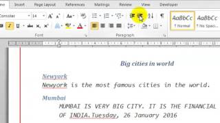 How to indent second line only in Microsoft word [upl. by Peednam662]