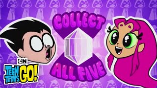 Collect All Five  Teen Titans Go  Cartoon Network [upl. by Adekram367]