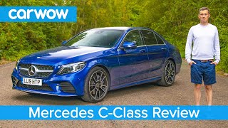 Mercedes CClass 2020 indepth review  carwow Reviews [upl. by Adiell]