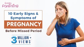 10 Early Signs and Symptoms of Pregnancy Before Missed Period [upl. by Ahsina71]