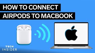 How To Connect AirPods To A Macbook [upl. by Nisay]