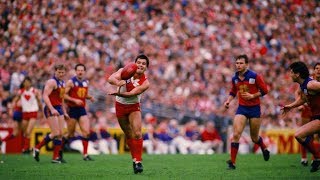 Fitzroys last finals win  Lions v Swans 1986 SF  AAMI Classic Last Two Mins  AFL [upl. by Ij]