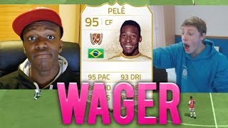 PELE LEGEND WAGER vs KSI  FIFA 14 Next Gen Ultimate Team [upl. by Ellevart]