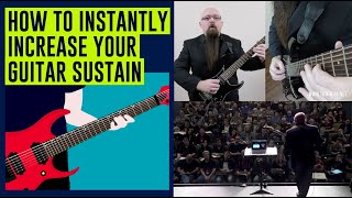 How To Instantly Increase Your Guitar Sustain [upl. by Adnilema]