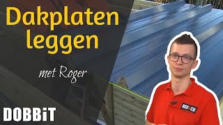 Dakplaten leggen met Roger [upl. by Staten]