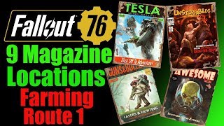 Fallout 76 9 Magazine Farming Run [upl. by Okiman]