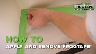 How to Apply and Remove FrogTape® [upl. by Innek]