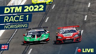 RELIVE  DTM Race 1  Norisring  DTM 2022 [upl. by Nwahshar]