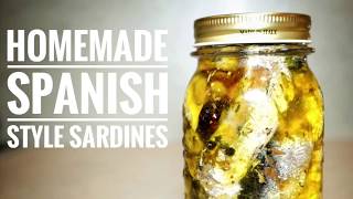 Spanish Style Sardines Recipe by Michelles Kitchen [upl. by Yspyg530]