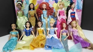 Disney Princess Deluxe Dolls Collection [upl. by Arahsat]