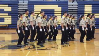 Pathfinder Marching Competition Fancy Drill 31917 [upl. by Liana952]