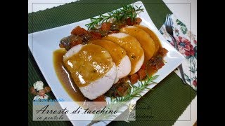 Arrosto di tacchino in pentola [upl. by Gautious]