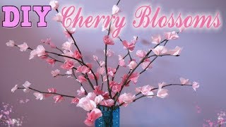 How to Make Your Own Cherry BlossomsDIY Crafts [upl. by Ahcsrop]