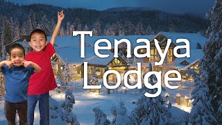 Tenaya Lodge in Yosemite Valley  Hotel Tour Look Whos Lodging [upl. by Hoo]