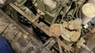 How to tighten M35A2 air compressor belt [upl. by Shaylah248]