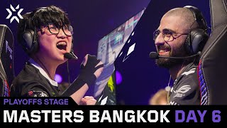 VALORANT Masters Bangkok  Playoffs  Day 1 [upl. by Seaden]