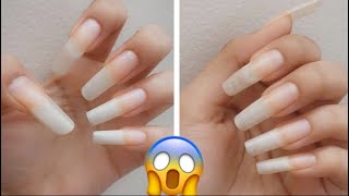 How to grow LONG amp STRONG nails long nail care routine  Basic Nail Art Tutorial [upl. by Arola]