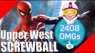 Screwball Turf Wars Stealth Challenge Upper West Side SpiderMan PS4 GamePlay [upl. by Gorga]