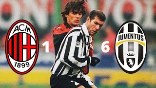 AC MILAN 16 JUVENTUS Serie A 1997 GOALS amp HIGHLIGHTS [upl. by Hsina934]