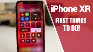 iPhone XR  First 12 Things To Do [upl. by Felike]