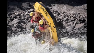 ZAMBEZI RIVER RAFTING ONE OF THE BEST IN THE WORLD [upl. by Iddo]