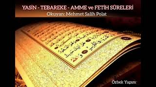 YASİN TEBAREKE AMME ve FETİH Sureleri Hızlı Okuyuş  Mehmet Salih Polat [upl. by Annalla]