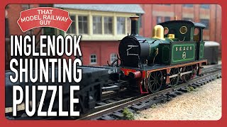 The Inglenook Shunting Puzzle  Pickwick Yard  00 Gauge Model Railway Layout [upl. by Neltiak962]