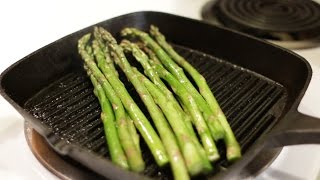 How to Cook Asparagus  Easy Video Recipe [upl. by Ahtnammas]