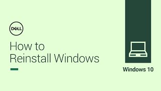 How to Reinstall Windows 10 Official Dell Tech Support [upl. by Analla]