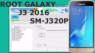 Root Galaxy J3 SMJ320P With Twrp Recovery amp SuperSu  Galaxy J3 Permanent Root [upl. by Lemhar]