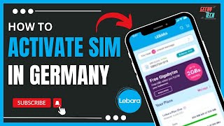 How To Activate Lebara Sim Card Germany [upl. by Leval]