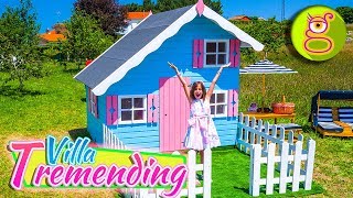 ¡¡Presentación de VILLA TREMENDING 🏡 Mi CASITA de MADERA [upl. by Jahdai387]