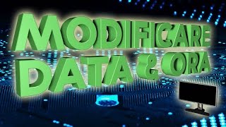 Come Modificare Data e Ora in Windows 10 [upl. by Blood]