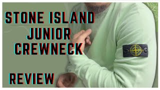 STONE ISLAND JUNIOR CREWNECK REVIEW [upl. by Ylrak145]