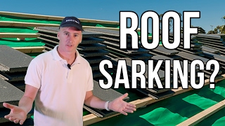 WHAT IS ROOF SARKING  Queensland Roofing [upl. by Akinet]