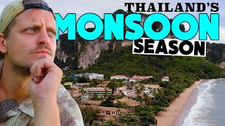 RAINY SEASON in South Thailand  WATCH BEFORE VISITING [upl. by Acinhoj794]