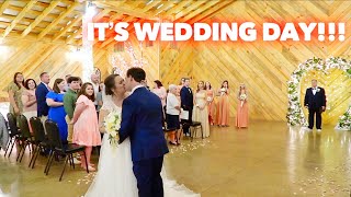 THE BIG DAY Caleb amp Kaylas Wedding  Family 5 Vlogs [upl. by Grindlay]