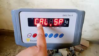 Weighing scale calibration and setting [upl. by Ientruoc]