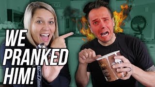 WORLDS HOTTEST CHOCOLATE PRANK [upl. by Ruthann365]